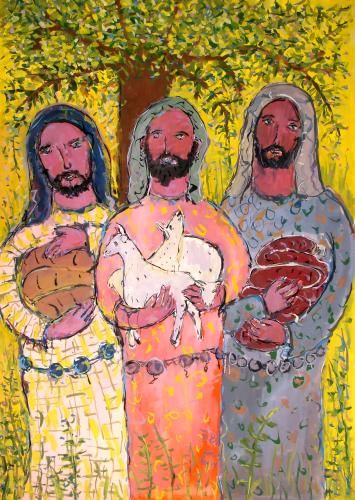 Prophezeiung der drei Männer von Samuel an Saul © Ulrich Leive