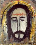 Antlitz Christi I - Jesus Christus Bildnis 4 - Ikone 4 © Ulrich Leive