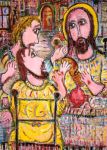 Emmaus (3) - Neues Testament - Das dritte Evangelium nach Lukas - Bilder zur biblischen Geschichte © Ulrich Leive